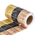 Custom Vinyl Label Waterproof Self Adhesive Logo Stickers Business Label Printing Cosmetic Labels
