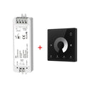 V1 Single-Color LED Controller with Wireless 2.4G RF Dimmable Push-Dim DC5-36V Wall Touch Panel 1 Channel Output-TW1