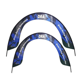 Portable Outdoor Racing Air Gate Easy Set up Start/Finish Line Arch for Sports Events Promotional Flags & Banners for Sale