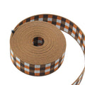 Manufacturers Customize Polyester Jacquard Check Ribbon Polyester Jacquard Plaid Webbing for Luggage and Clothing