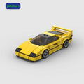 Fashion Brick Set for Adults Yellow Building Blocks Sets Super Car for Kids Gift Building Block Sets Car