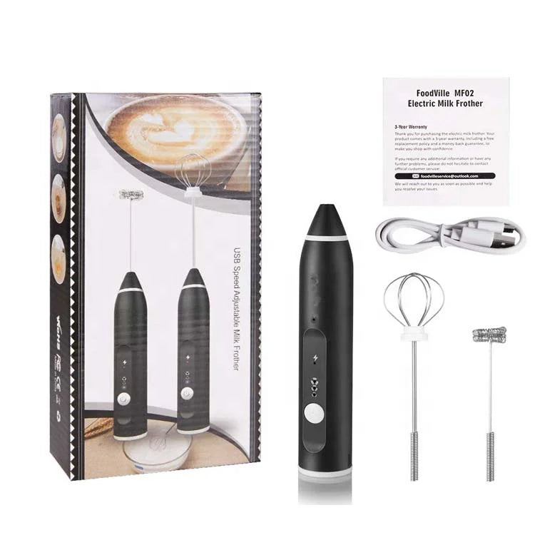 Good Quality Rechargeable Hand Milk Whisk Milk Frother