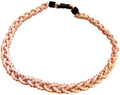 Wholesale Braided White Baseball Necklace Titanium Rope Braided Sport 3 Rope Necklace