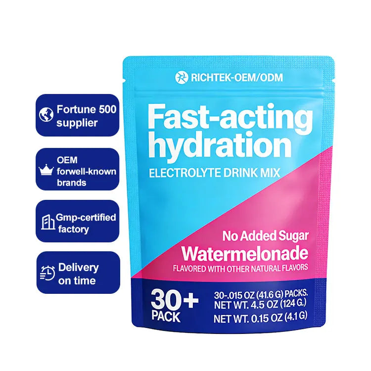 Hydration Supplement Keto Powder Private Label 0 Calories 0 Sugar Electrolyte Energy Drink Keto Electrolyte Powder