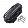 Dual Rail Bridge Pickup Dual Rail Pickup for SQ/ST Electric Guitar Black with SilverElectric Guitar Production Parts