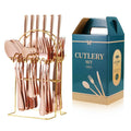 Tableware Knife Fork Spoon 24-piece Set 1010 Western Tableware Set