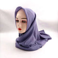 Square Shawl 114 Tudung Vietnam Bawal Polyester Premium Voile Fabric Muslim Floral Pattern Weiwei Brand 115x115cm Digital Print