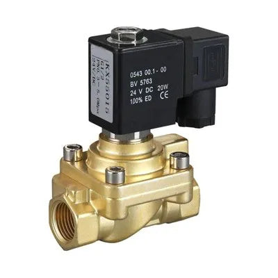 High Pressure Solenoid Valve 12v 24v Dc High Pressure Hydraulic Solenoid Valves Water 2 Way Pneumatic air Solenoid Valve