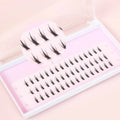 Dramatic Heavy Thick Lower Lashes Individual Bottom Lash Under Eyelashes for Makeup Artists