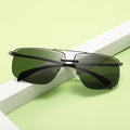 CONCHEN Luxury New Design Sunglasses Custom logo Women Men Metal Sun Shades Rectangle Frame Polarized Sunglasses
