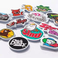 Brand New Crystal Code Logo Self Adhesive Vinyl Kiss Sheet Window Stickers Custom Waterproof Die Cut Sticker
