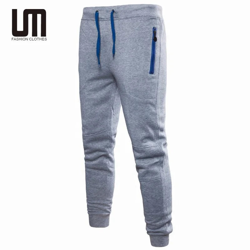 Clearance Sales Customized Men's Sportswear Autumn Winter Casual Sweatpants Mid Waist Joggers Pants with OEM Service