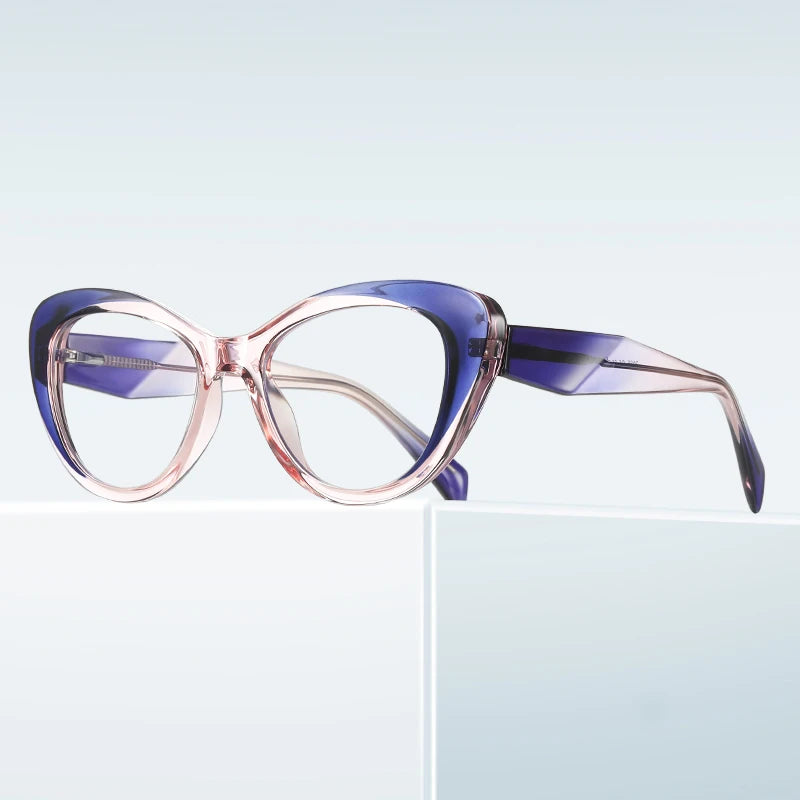 Wholesale TR90 Eyeglasses Frame Women Optical Glasses Custom Logo Designer Eyewear Optical Frame