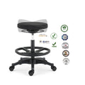 60-86.5CM Rocking Wobble Sit-Stand Perch Adjustable Active Balance Non-Slip Swivel Lift Office Stools Rolling Stool