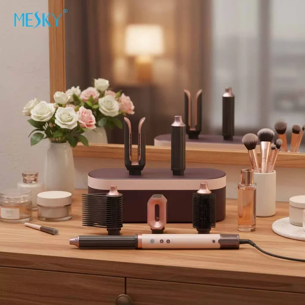 Fast Drying No Heat Damage Hair Dryer Brush Concentrator Nozzle Type Auto Optimized Heat Setting