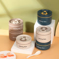 Leak Proof Microwaveable Bento Box Portable Stackable Food Container Plastic Silicone Stainless Steel Storage Lunch Box