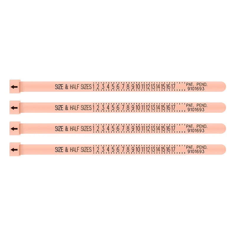 Diameter Adjuster US 1-17 Finger Measuring Ruler Tape Plastic Measure Tool Ring Sizer Finger Gauge Jewelry Measuring Tools