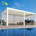 OEM Modern Garden Outdoor Aluminum Louvered Pergola Pergola Gazebo Pergole Pergula Pargola Pavilion Bioclimatique Aluminium