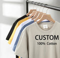 Streetwear Athletic Wear Tshirt 230gsm Blank Gym Tee Shirt Running Custom Label Design Your Own logo Men Custom t Shirt Printing