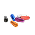 Wholesale Bicycle Aluminum Alloy Tire Gas Nozzle Caps Mountain Road Bike Solid Color Valve Cap