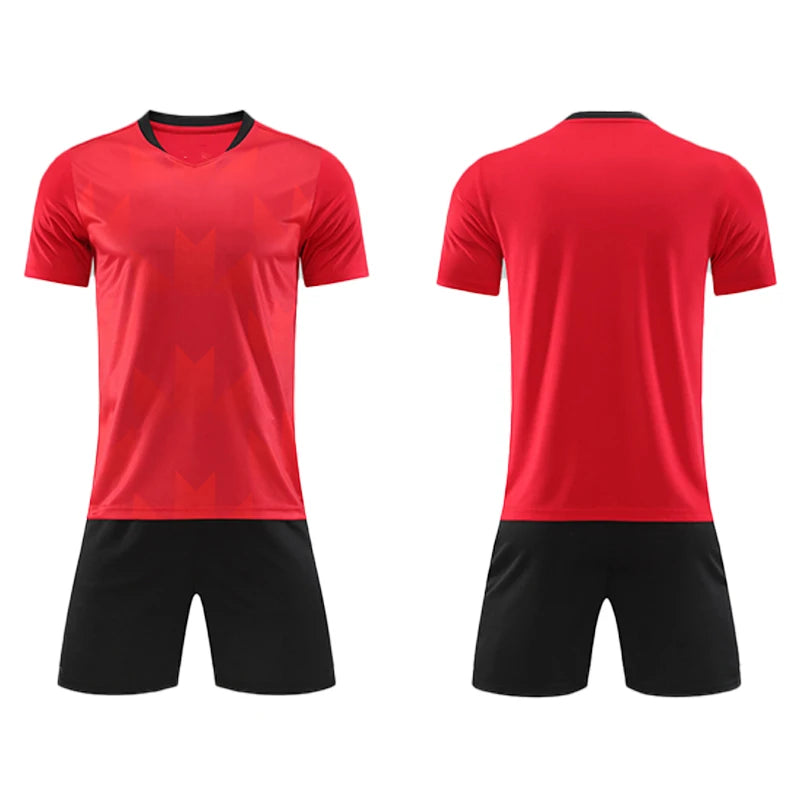 New Season Suit SoccerJersey Sublimation Printed Breathable Football Kits Soccer Kit Uniform