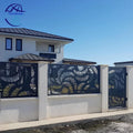 Custom Outdoor Decorative Aluminum Laser Cutting Screens Exterior Aluminium Laser Cut Metal Screen