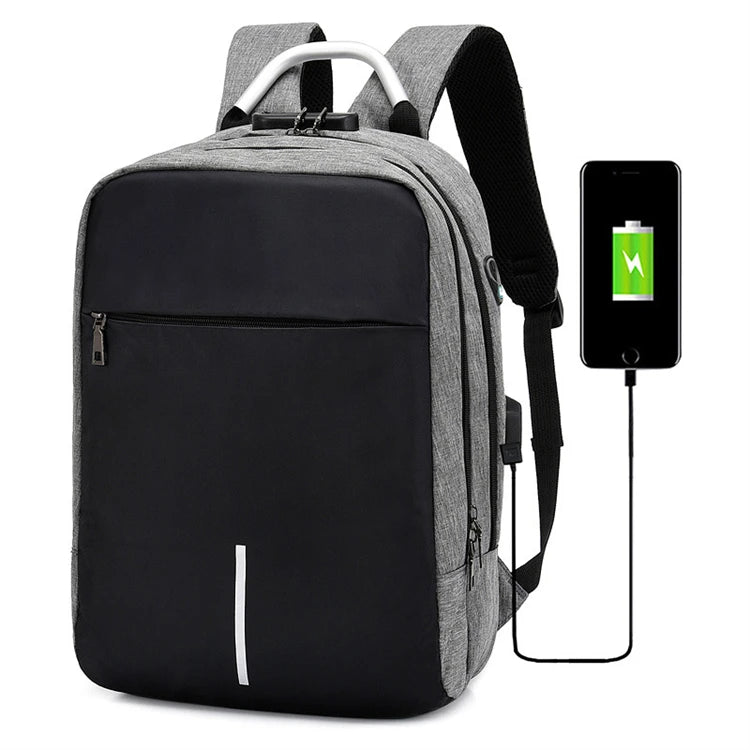 Multi Functional Unisex Student Schoolbag Male Business 15inch Travel Men Fashion Large Capacity Laptop Backpack