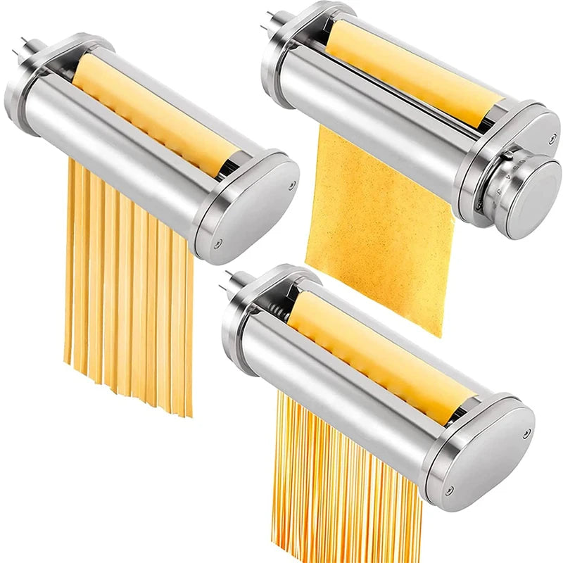 Spaghetti Pasta Cutter Noodle Press Attachment for KitchenAid Stand Mixer Stainless Steel Pasta Maker Machine Accessories