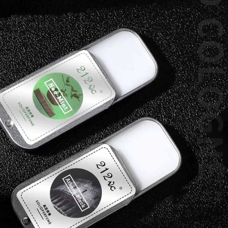 Private Label Solid Perfume Balm Packaging Convenient and Portable Men Solid Cologne