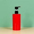 450ml Empty Custom Logo Round Hair Conditioner Shampoo Bottles Plastic Cosmetic Face Body Wash Bottle with Lotion Pump