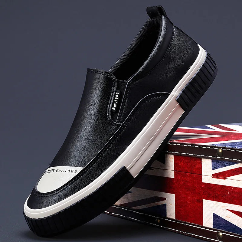 Logo Custom Men Sneakers Comfortable Flat Sole Sport Running Shoes