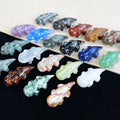 New Arrivals Crystal Salamander Mixed Natural Quartz Crystal Cynops Orientalis Figurine