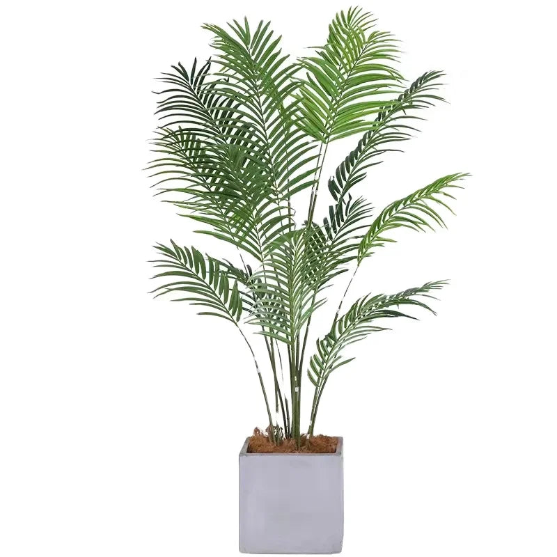 Factory Direct Sales of Artificial Plastic Palm Scattered Anemone Tree Garden Potted Large Outdoor Artificial Plants