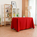 Wholesale Custom Logo Christmas Table Cloth Woven 100% Polyester Washable Modern for Wedding Party Outdoor Events