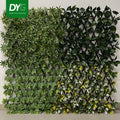 Outdoor Artificial Ivy Privacy Screen Garden Trellis Wood Willow Fence Faux Plastic Panel for Wedding or Home Use
