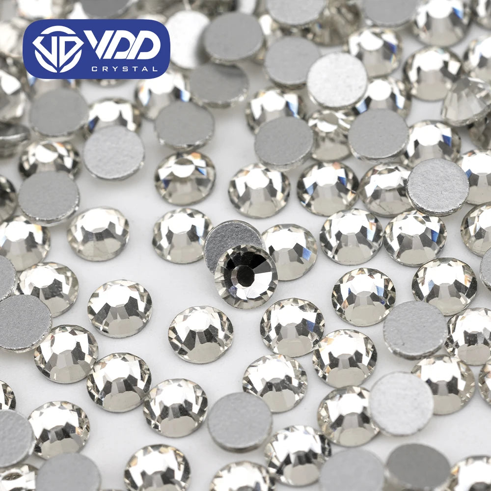VDD 001 Crystal Non-Hotfix Rhinestones SS3-SS50 DMC Flatback Applique Crystal Stones Nail Art Accessories Decoration Diy Crafts