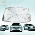 Portable Auto Sun Shield Foldable Car Windshield UV Block Sun Shade Umbrella Manual Control Adults' Travel Accessory
