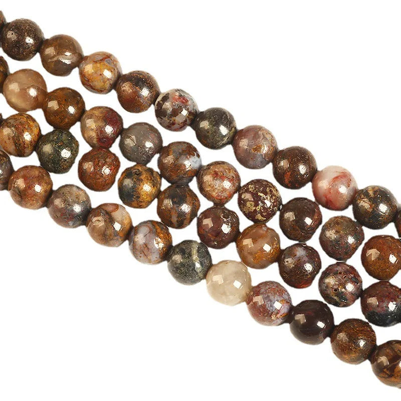 6/8/10mm Wholesale Price Natural Pietersite Bracelets Beads Gemstone Top Quality Handmade Beads for Jewelry Making