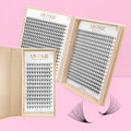 Abonnie Dd Curl Pre-made Lashes Extension Narrow Promade Fan Long Short Stem Pre Made Lash Fans Pointy Base Premade Volume Fans