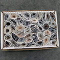 Crystals for Meditation Agate Geode Druzy Box for Gift