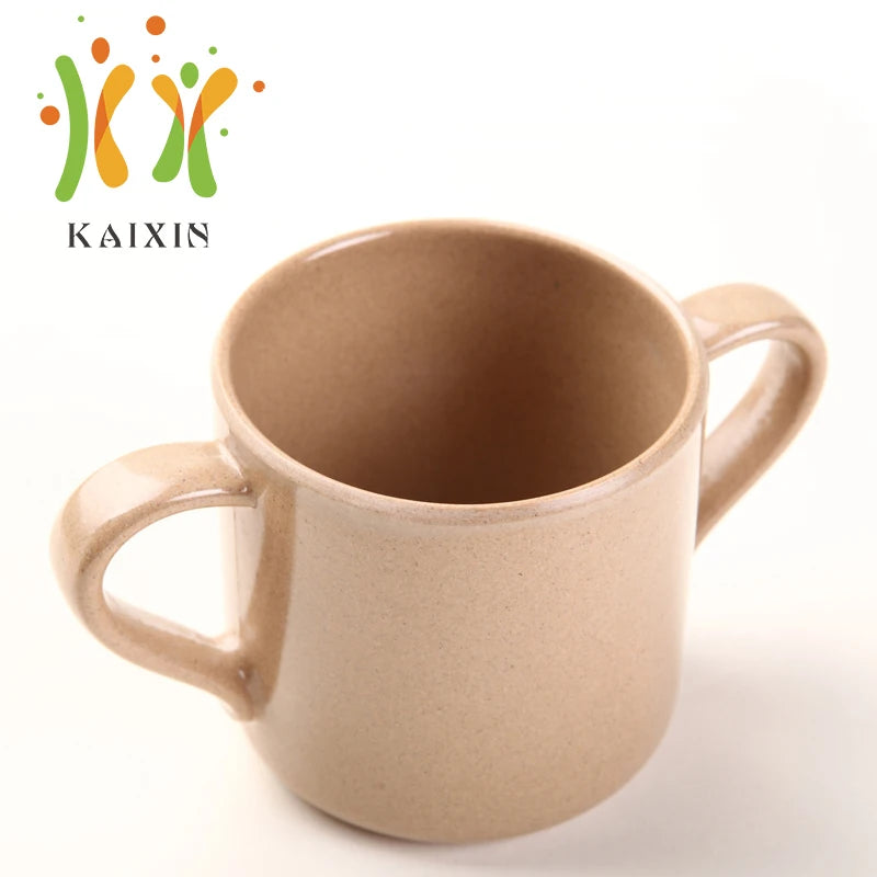 Hot Selling Biodegradabl and Eco Friendly Rice Husk Kids Drinking Cups