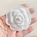Off-the-shelf 5cm and 7.5cm White Rose Brooch Simulation Rose Flower Gift Box Packaging Jewelry DIY Rose Flower