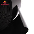 49mm 1mm Thick Eco-Friendly Black Medical Device Strap Using Custom Ultra Thin Strong Abrasion Resistant Waterproof TPU Webbing