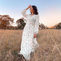 2022 New Ramadan Hijab Dress Floral Print Kaftan Robe with Belt Muslim Fashion Maxi Dresses Abayas for Women Islam Clothes