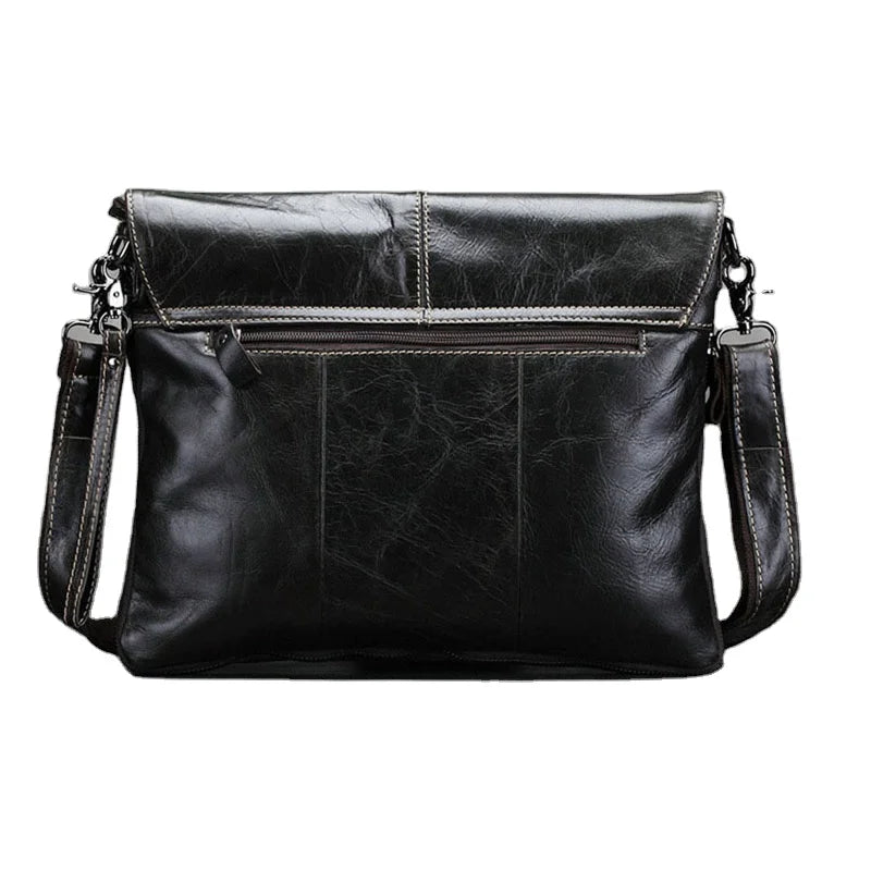 New Arrival Genuine Leather Shoulder Bag Satchel Swaggen Bag Briefcase Men Messenger Shoulder Laptop Bag Wholesale