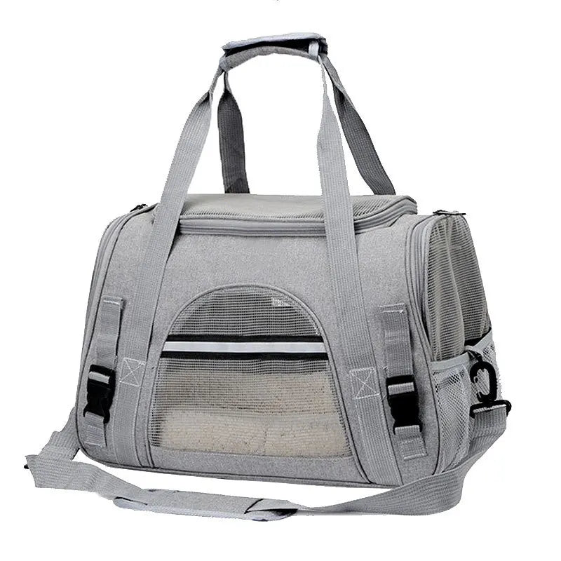 Luxury Dog Carrier Pet Travel Bag for Dogs and Cats Pet Carries Flight Case for Puppy Handheld Case Print Design