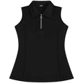 Women's 2025 Golf Spring and Summer Sleeveless Polo Tennis Top Printed Sports T-Shirt