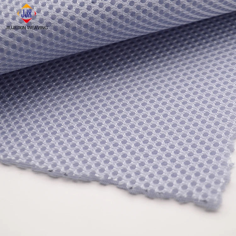 100% Polyester Knitted Sandwich Mesh Fabric Anti-Static Memory Garment Plain Soft Tricot Bag Girls Clothing Car Upholstery