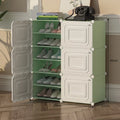 Lovely Cartoon Portable Simple Assemble Plastic Shoe Rack