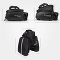 Large Capacity (17-35L) Waterproof Bike Rack Bag Electric Bicycle Parts